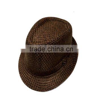 promotion paper straw panama hat with custom logo
