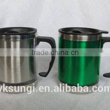 Coffee mug and thermal cup with handle