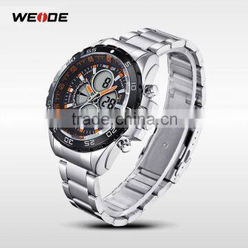 HOT SELL IN Stainless Steel Durable Band Watch Male Outdoor Timepieces Weide Watch 2015 photo-5