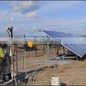 Solar powered pumps for water boreholes