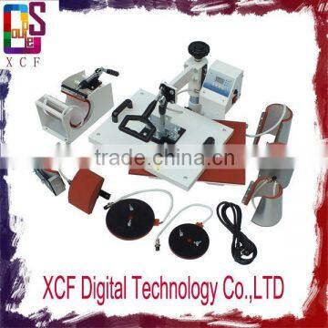 high quality 8 in 1 combo heat press machine in f