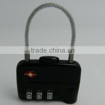 New 3 Dial Digit Combination Suitcase Luggage Metal Code Password Lock Padlock photo-4