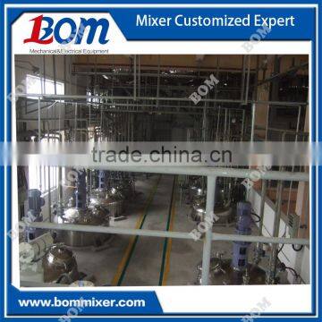 Building dedicated adhesive complete production line