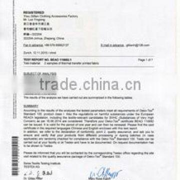 Oeko-Tex Standard 100