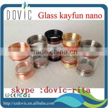 Colorful glass tank kayfun nano kayfun nano quartz