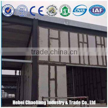 Chaoliang fire rated insulation board lightweight partition walls