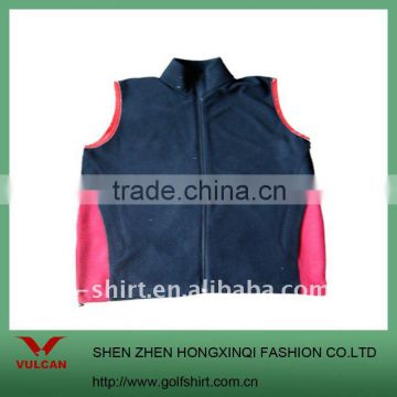 Newest polar fleece women vest with good keep-warm function