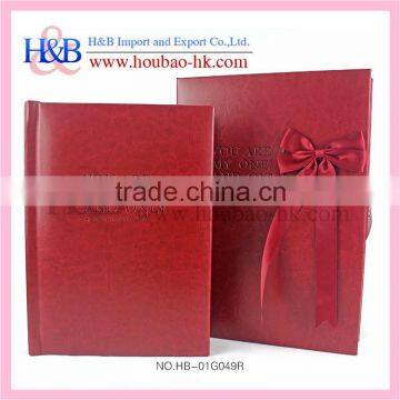 new leather wedding photo album designer for peel & stick album self adhesive sheet photo album                        
                                                Quality Choice