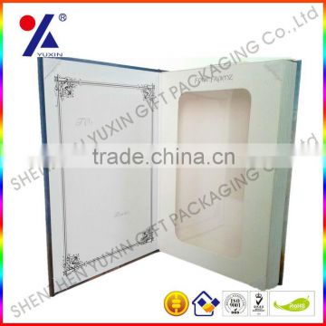 book box/Factory price/UV varnishing/panton color/Free sample