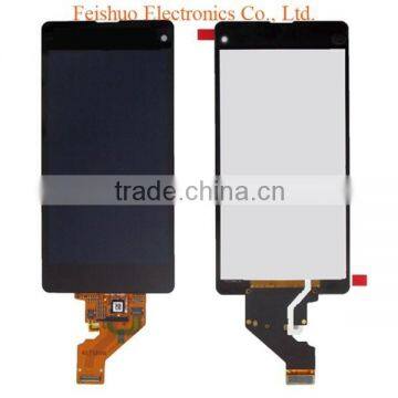 Manufacturer wholesale LCD display for Sony Z1 mini touch screen,Discount LCD parts for Sony Z1 mini