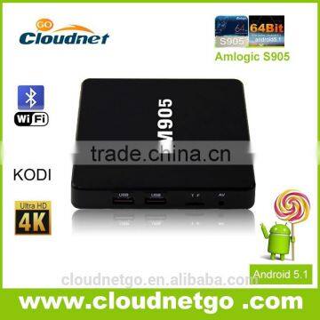 Cloudnetgo Android 5.1 TV Box in Amlogic S905 Chipset Support 4K UHD 60Ghz,10 Bit Android TV Box With Kodi 15.2 1/2G+8G photo-3