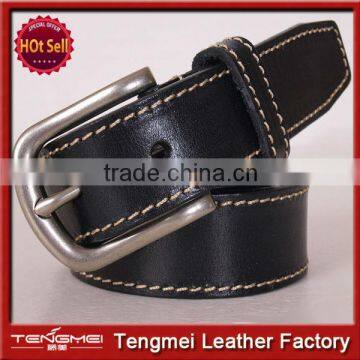 New design leather belt name brand leather belt luxury leather belt