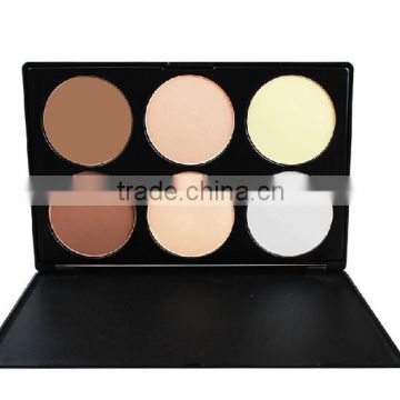 Best Pro Waterproof 6 Color MakeupConcealer Palette, Make up Palette Contour Face Power Concealer