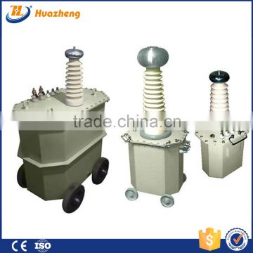 China market of electronic AC DC Hi pot test transformer/high voltage testing equipment