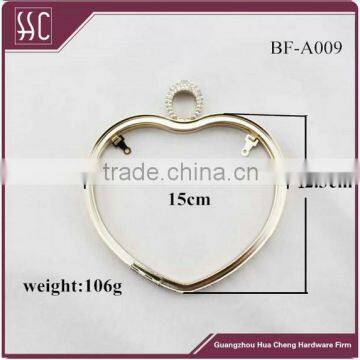 150x123mm Heart Shaped Boxes Purse Frame for Handbag/clutch/evening Bag Supplier's Choice photo-5