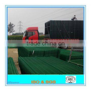 China supplier welded metal powder coated 358 fence for prison