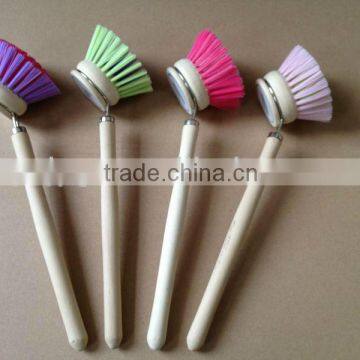 FSC wooden handle dish washing brush