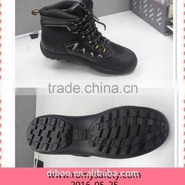 Genuine leather action leather eva+ rubber outsole safety shoes YM-808