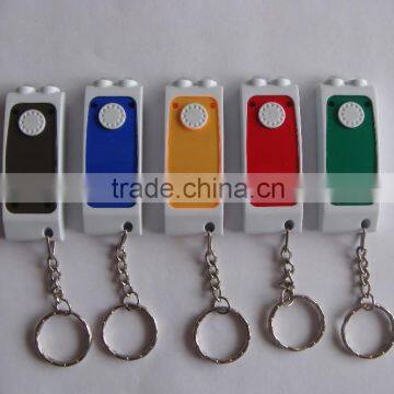 2 led mini led keychain flashlight