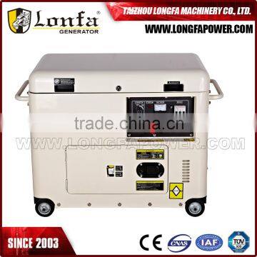 High Quality 7.5KVA Silent Diesel Generator 50Hz 220V Small Silent Diesel Generator