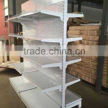 High quality supermarket gondola shelving