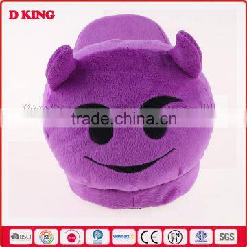 Wholesale novelty funny men indoor soft expression slippers yangzhou china