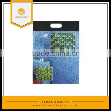ceramic/masaic tile combination display hand board