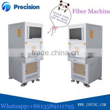 Sealed fiber laser marking machine for plastic/gold/sliver marking laser machine price JPF-20W