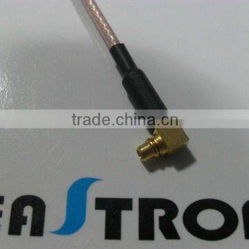 MMCX male R/A for cable crimping gold plating