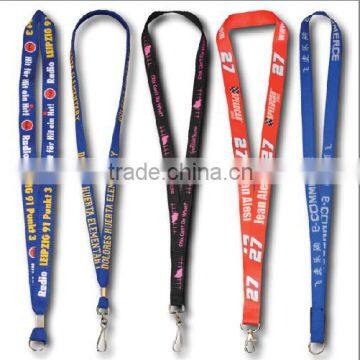 Factory cheap Polyester lanyard china wholesale