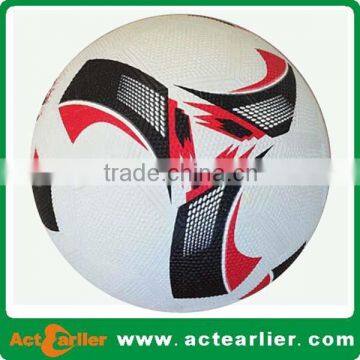 rubber football soccer ball for promotion in 2018 world cup