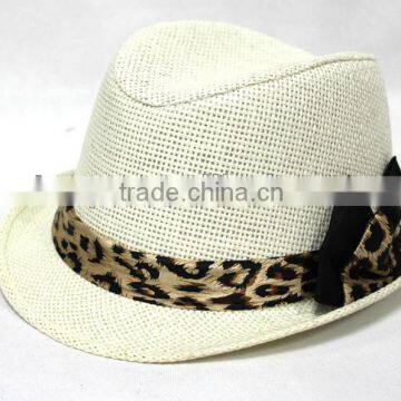 Summer Beach! White Ladies & Women's paper Straw hat