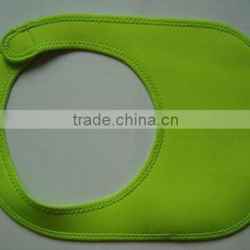 2014 fashionable elastic and durable custom nice neoprene baby bib