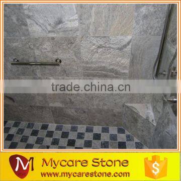 Sliver Grey Travertine Flooring And Wall Tile photo-6