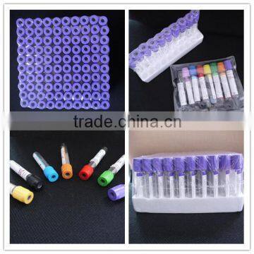 disposable PET blood collection tube