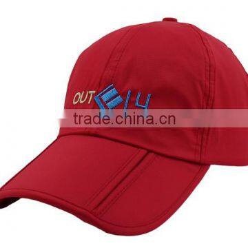 sports folding cap/folding hat/folding cap