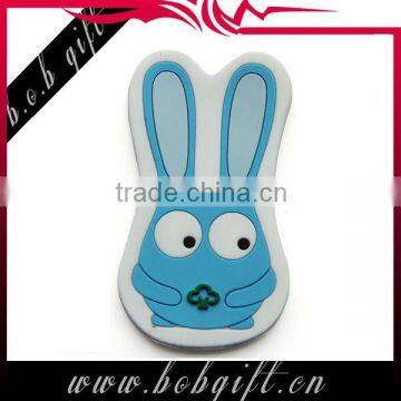 beautiful rubbit Flexible Rubber 2d pvc Fridge Magnet