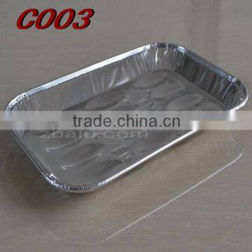 8 inches Snack Aluminum Foil Tray C003