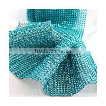 Wedding Decorative 10yards Acrylic Diamond Mesh Wraps Roll ,sparkle Rhinestone Ribbon photo-2