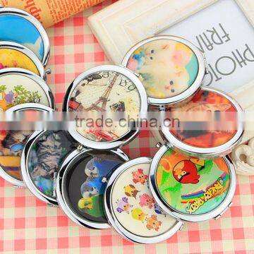 Souvenir Makeup Metal Pocket Mirror photo-3