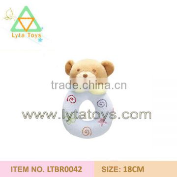 plush baby rattles made in china