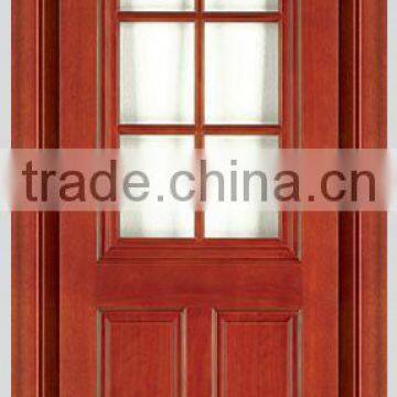 soundproof decorative soundproof modern wooden interior door