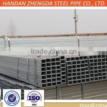 Galvanized Square and Rectangular Mild Steel Pipe