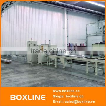 Horizontal type shrink packaging banding machine