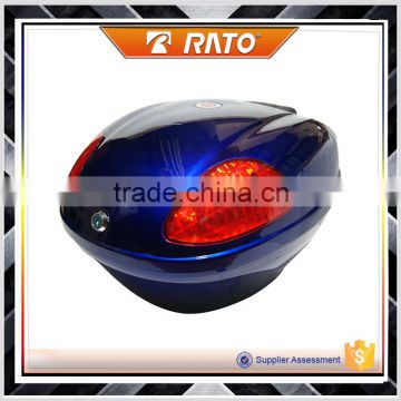 Factory motorcycle deep blue ABS tail box with cheap price