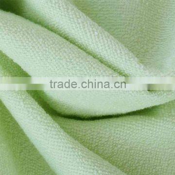 Apple Green PU Coated Waterproof Knitted Mattress Fabric