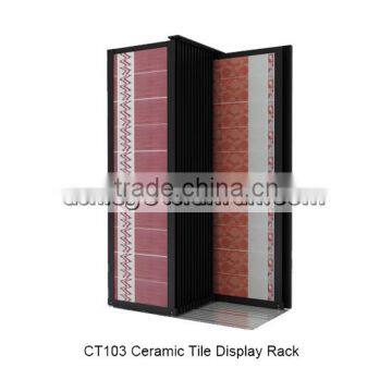 ceramic tiles samples display stands/tile showroom display metal stands CT103