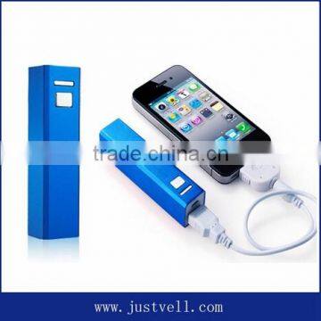 Lipstick Power Bank Backup Battery Cheap Powerbank 2600mAh