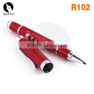 KKPEN Metal Material Red Bright Chrome Office & School Pen