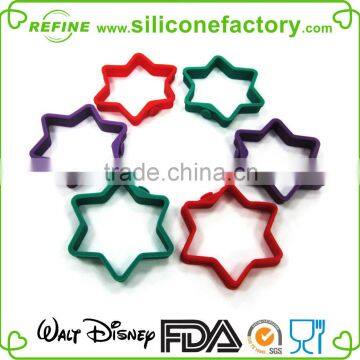 2016 High Quality Food Grade Star Shape Silicone Egg Former Tools photo-2